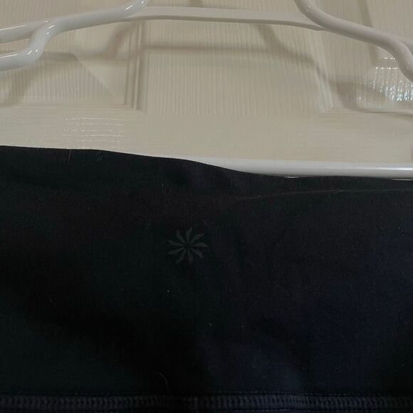 Athleta Medium Black High Rise Copper Zipper Legging - Picture 7 of 8